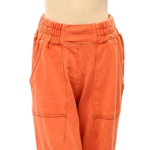 Out From Under Urban Outfitters Aubrey Wide Leg Pants Trouser Orange M - Picture 5 of 7